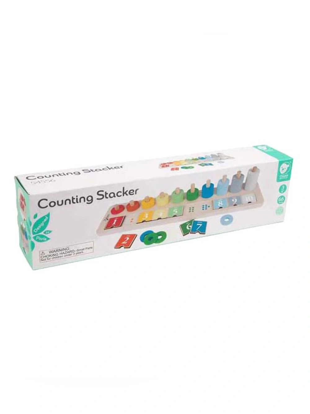 Wooden Counting Stacker Learning Toy